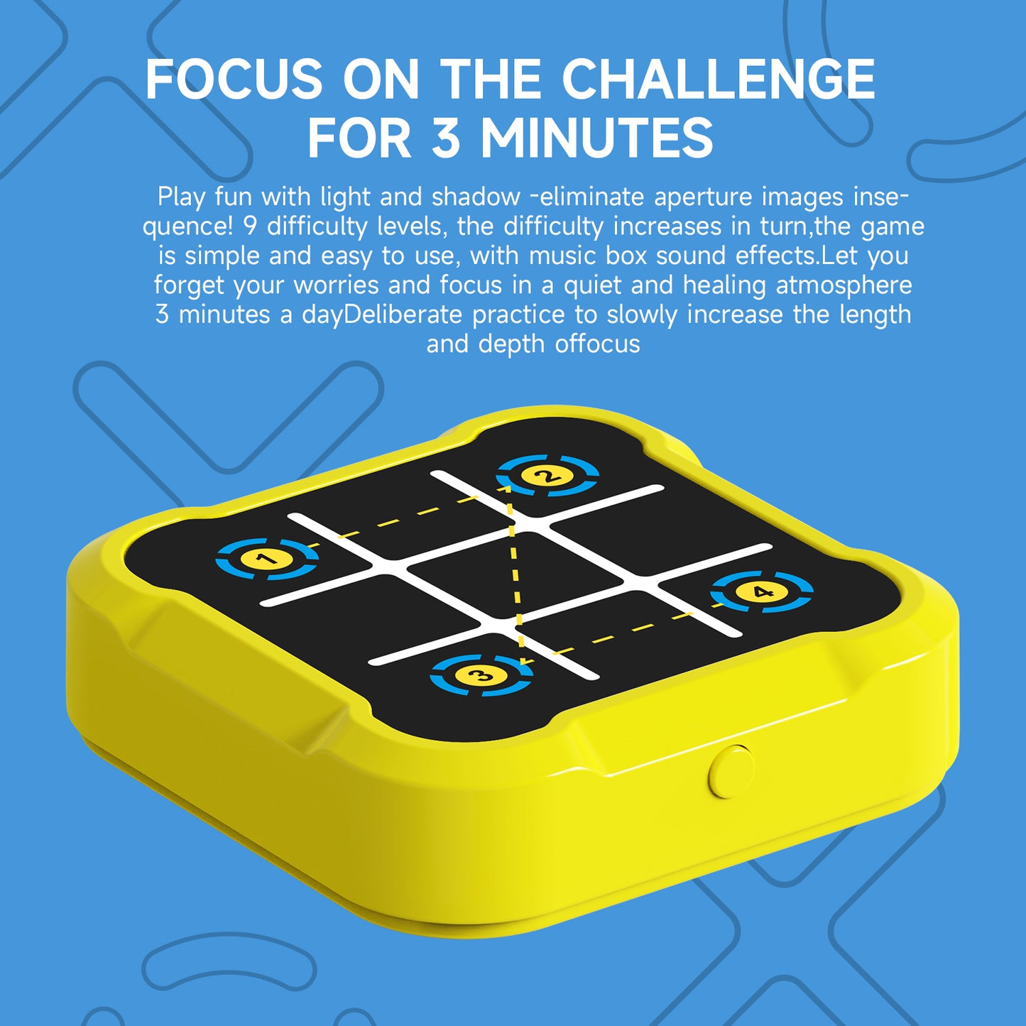 3-in-1 handheld game console product packaging box