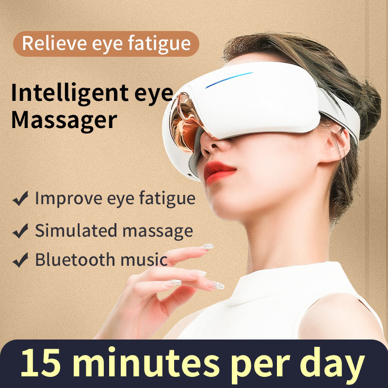 Electric Eye Massager - White Color