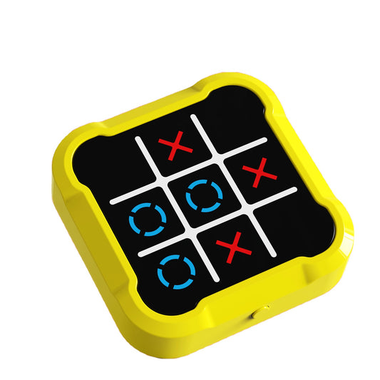 3-in-1 handheld puzzle game console Tic-Tac-Toe