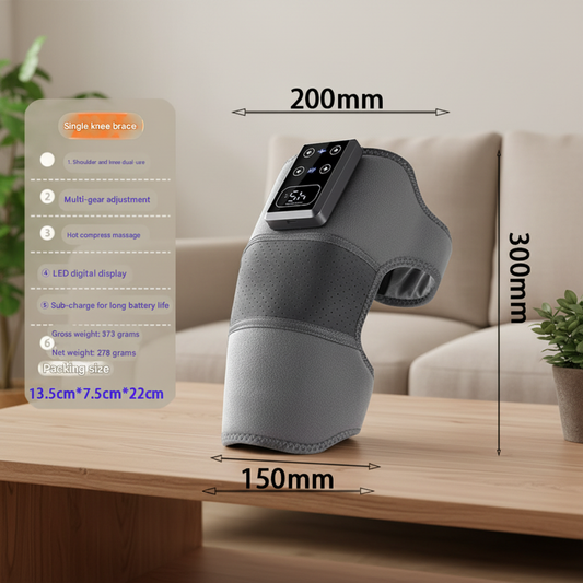 Knee Massager with Heat and Vibration - Full View