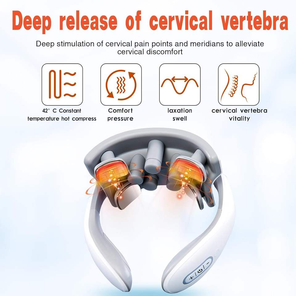 Smart Electric Neck Massager - TENS Pulse Therapy