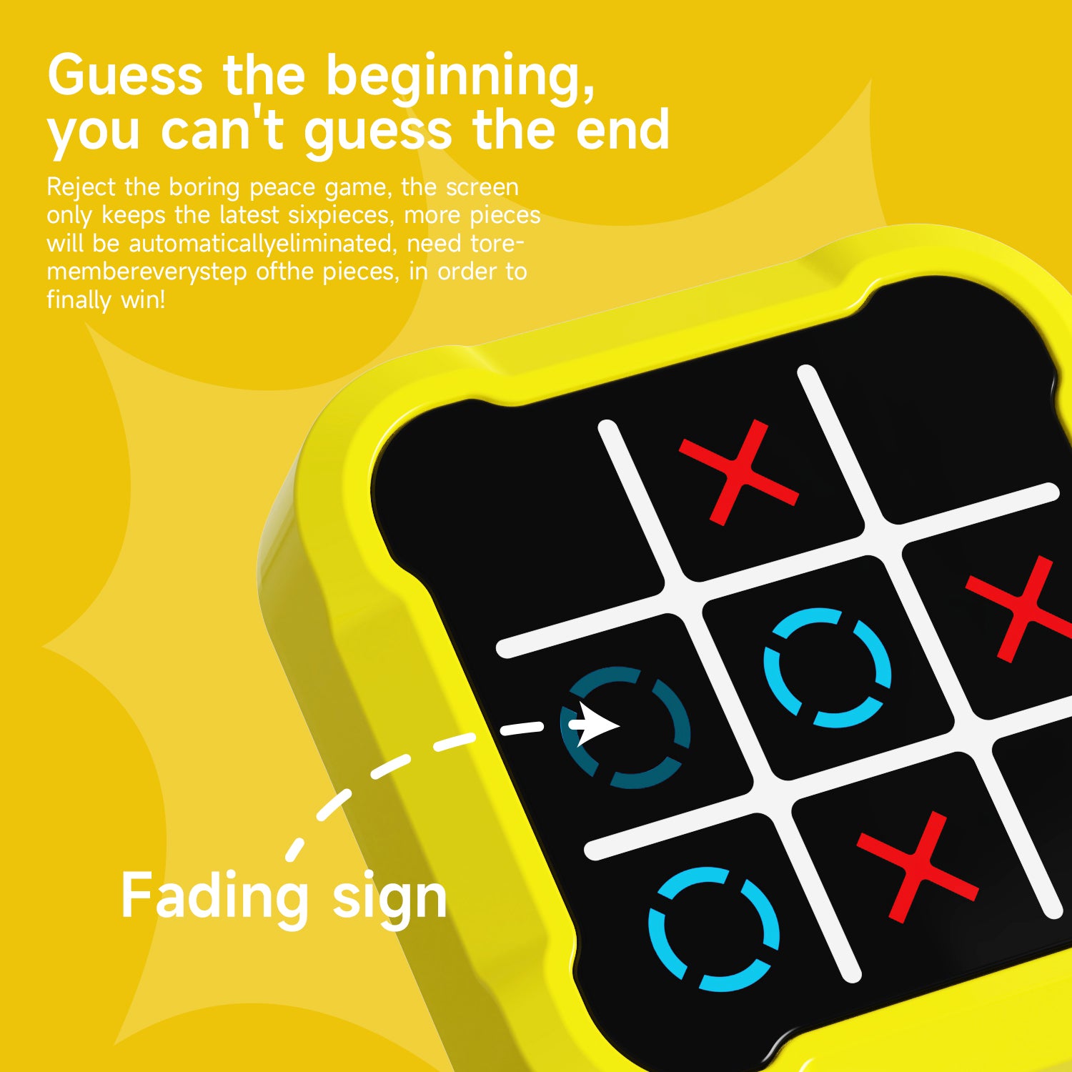 3-in-1 brain game console showing puzzle mode