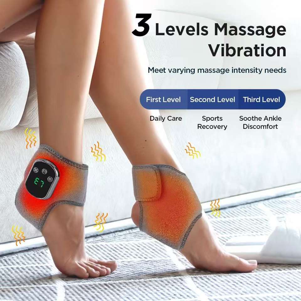 Wrist Massager - 5 Heat Levels Display