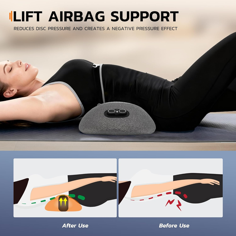 Neck Massage Pillow - In Use