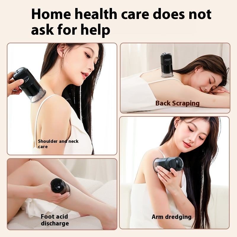 Cupping Massager - In Use on Back