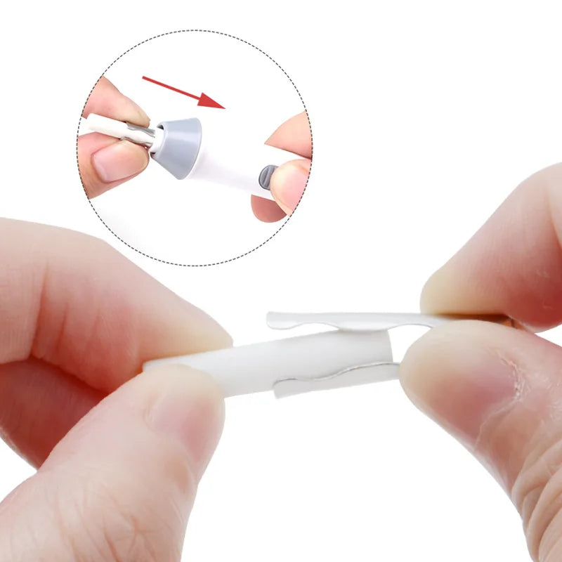 Automatic eraser clean erasing no smudge